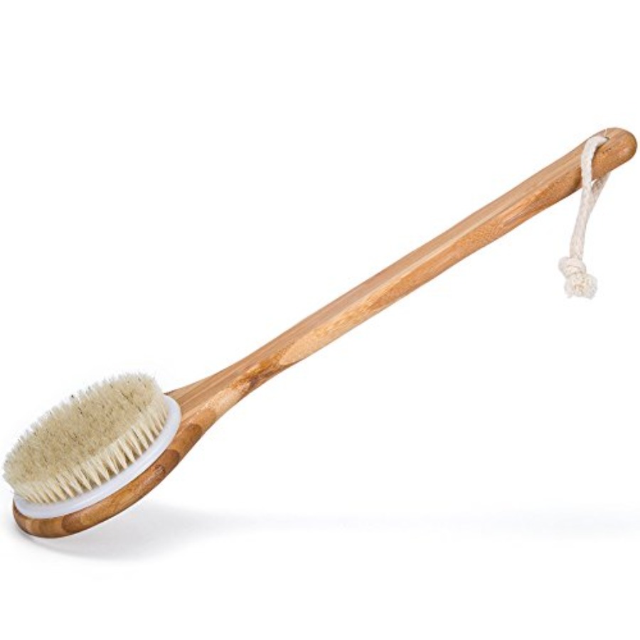 Dry Brush Body - Janrely Bath Dry Body Brush Natural