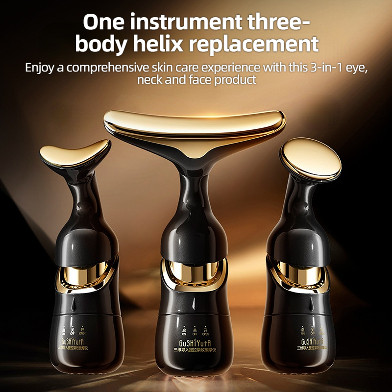 Dry Brush Body - 3 In 1 Face Massager Neck