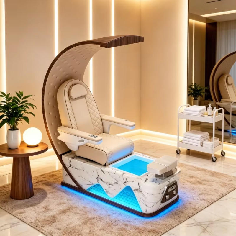 Wellness Spa With Hotel - Luxury Electric Pedicure Massage Chair Modern