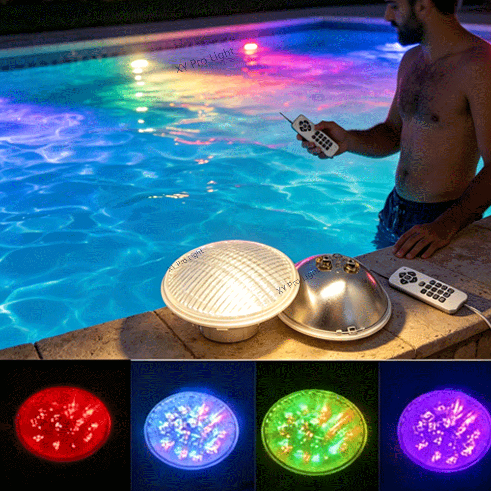 Xy Spa & Wellness George Town Photos - 25W PAR56 RGB LED Swimming Pool