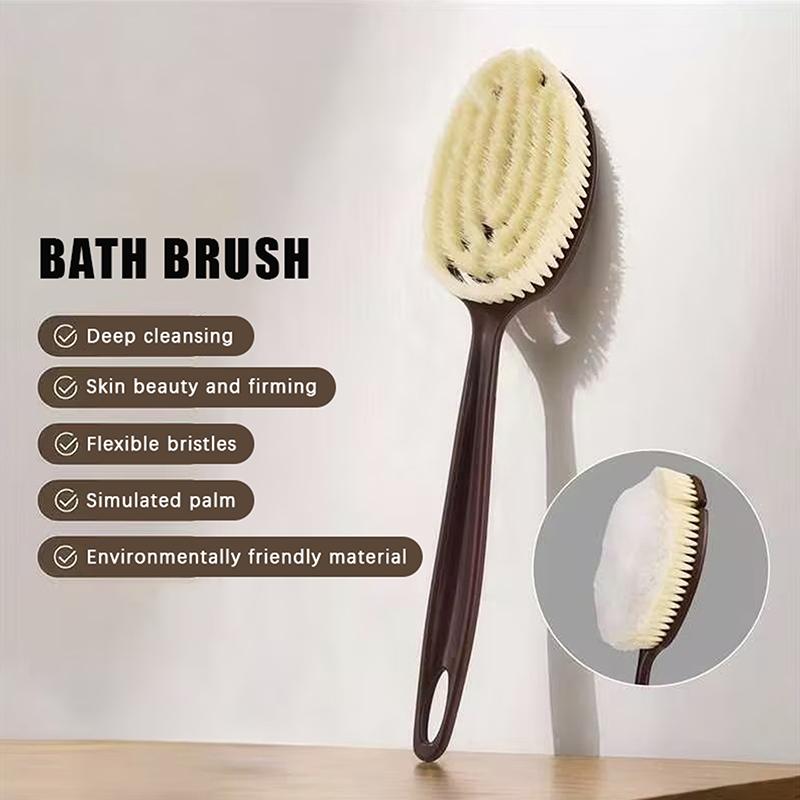 Dry Brush Body - 【1Pc 2 In 1 Body Massage