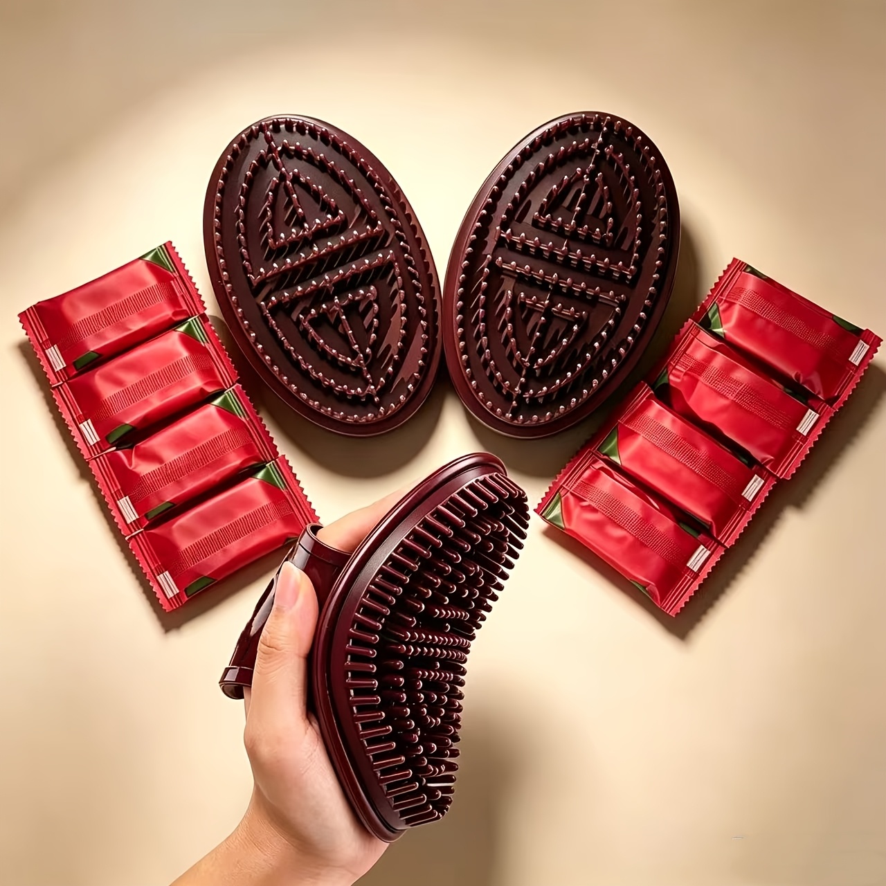1 Set  Massage Brush Set - Mer - Dry Brush Body review and price