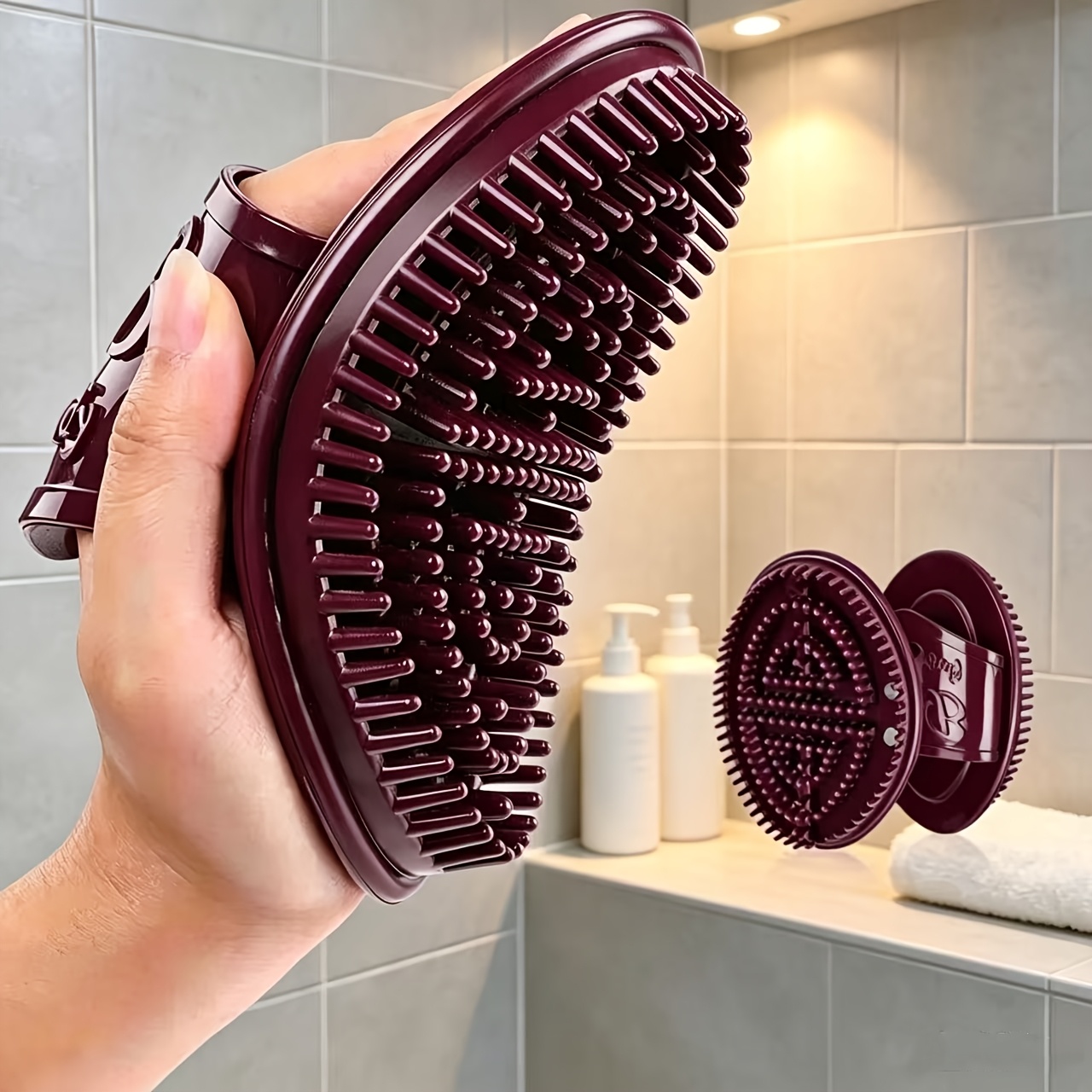 1 Set  Massage Brush Set - Mer - Dry Brush Body review and price
