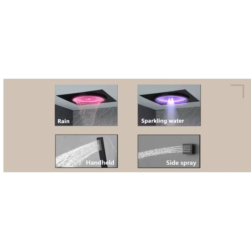Smart LED Shower Set Bathroom  - Spa & Wellness Hotel Paradiso review and price