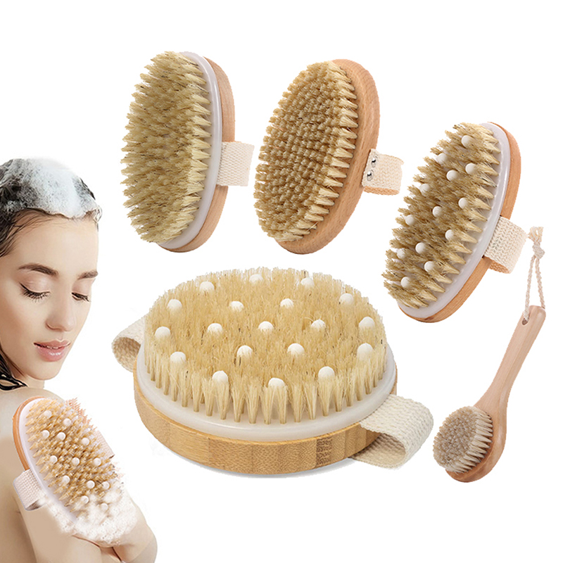 1Pcs Exfoliating Wooden Body M - Dry Brush Body review and price