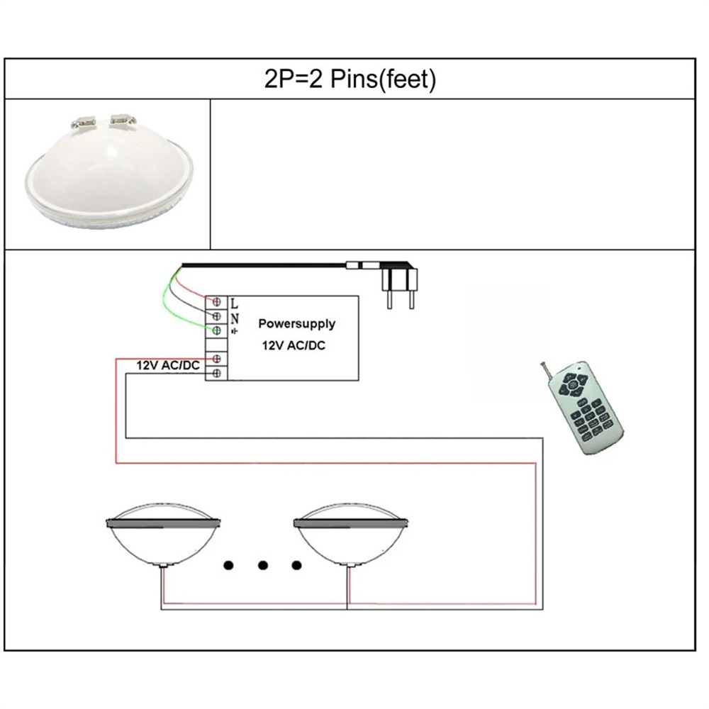 18W RGB LED Underwater Lights  - Xy Spa & Wellness George Town Photos review and price