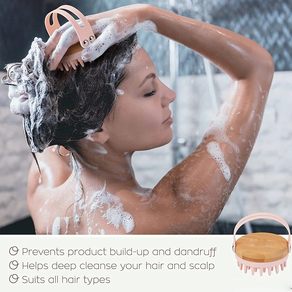 New Scalp Massager Shampoo Bru - Dry Brush Body review and price