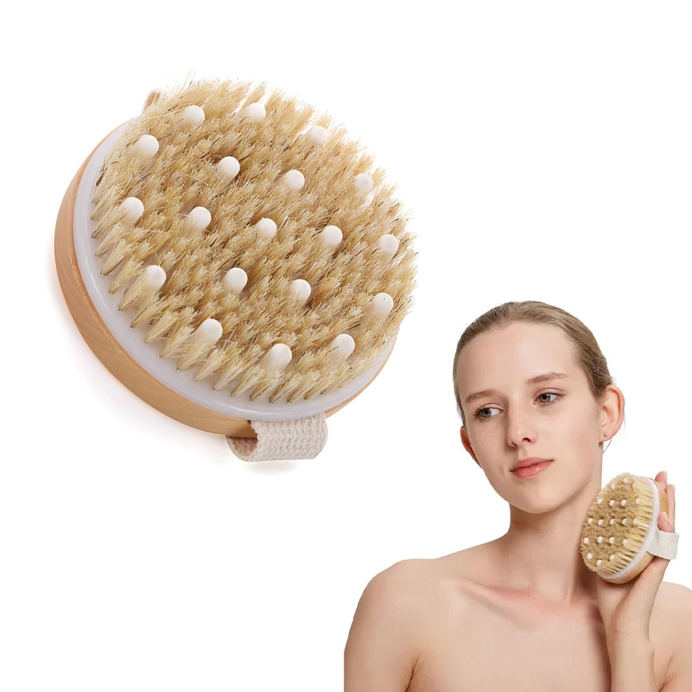 2 In 1 Dry Skin Body Brush Nat - Dry Brush Body review and price
