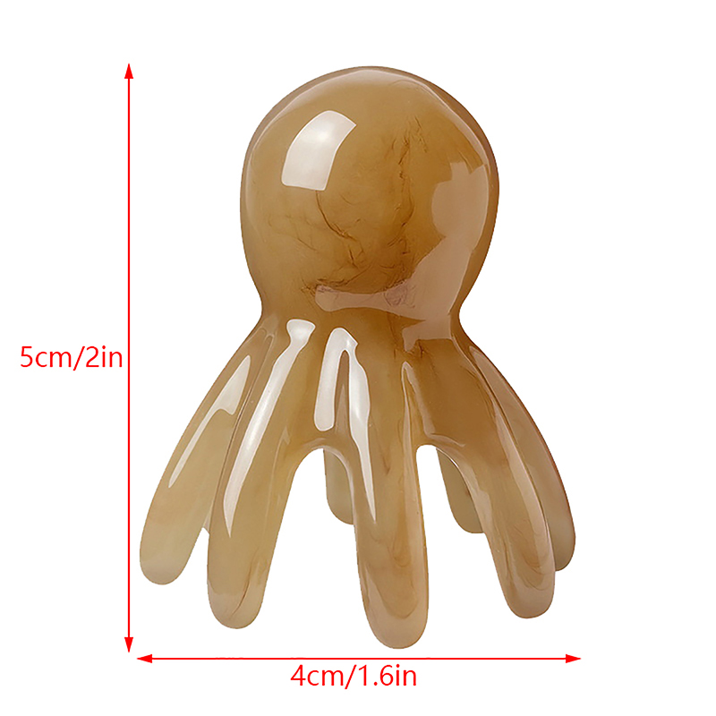 2Pcs Resin Octopus Comb Scalp  - Spa Wellness In review and price
