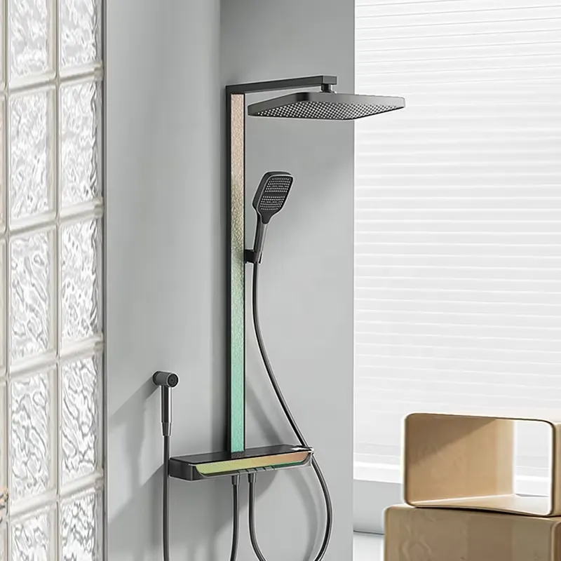 Brass Digital Waterfall Shower - Spa & Wellness Hotel Paradiso review and price