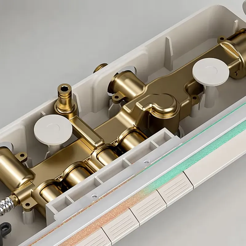 Brass Digital Waterfall Shower - Spa & Wellness Hotel Paradiso review and price