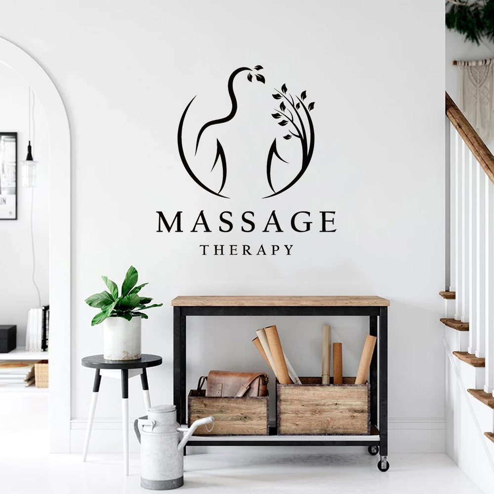 Massage Therapy Vinyl Wall Dec - Spa Wellness In review and price