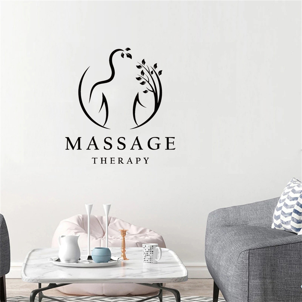Massage Therapy Vinyl Wall Dec - Spa Wellness In review and price