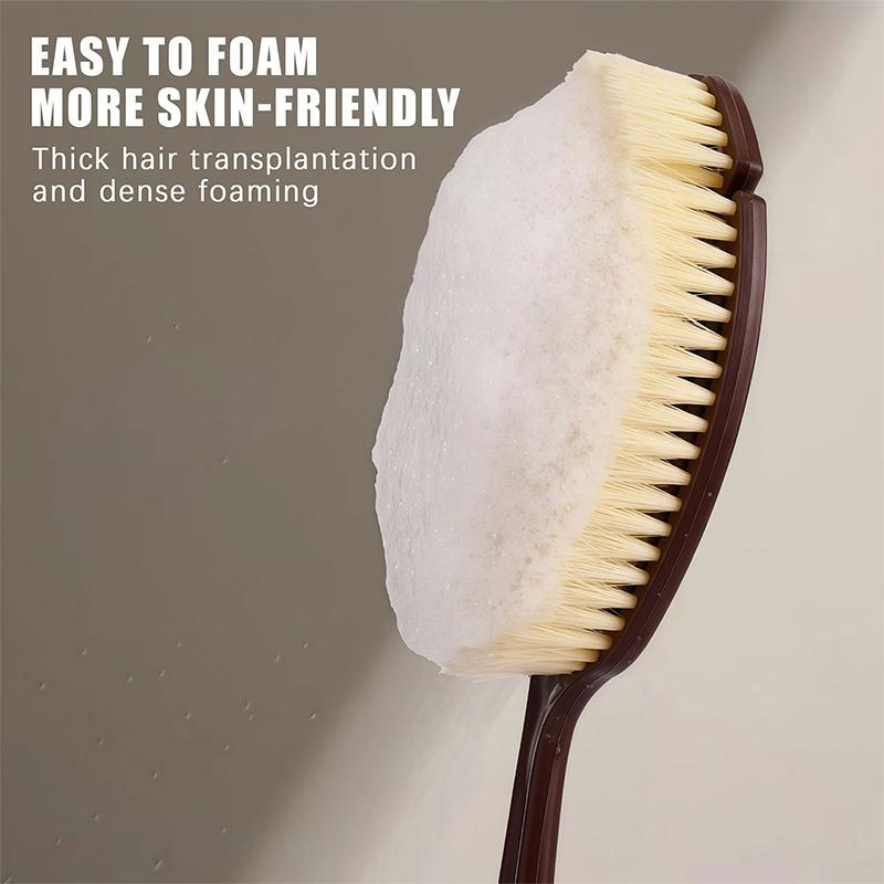 【1Pc 2 In 1 Body Massage Brush - Dry Brush Body review and price