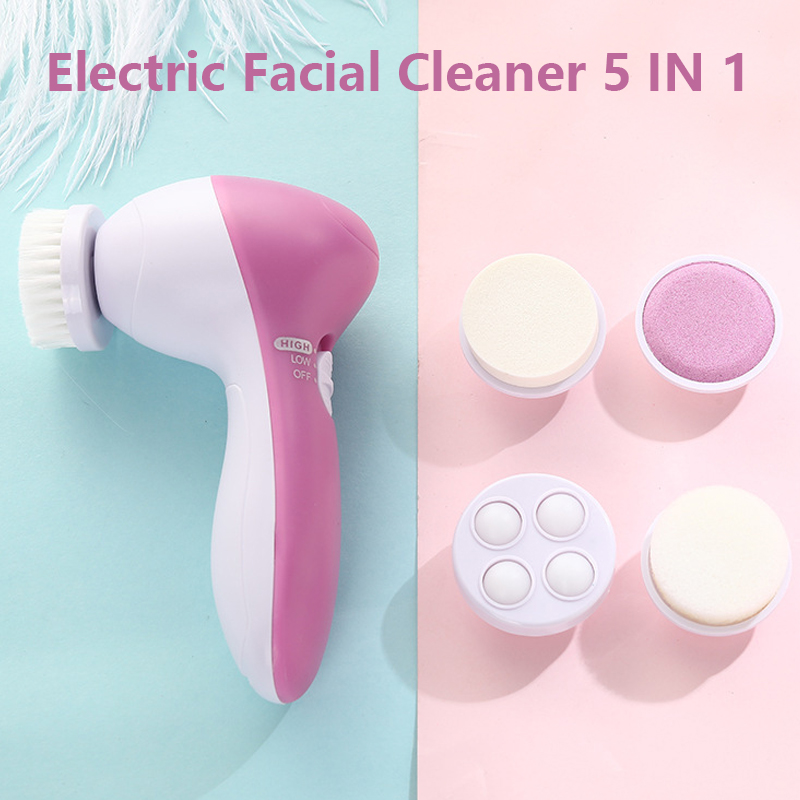 5 IN 1 Face Cleansing Brush Wa - Dry Brush Body review and price