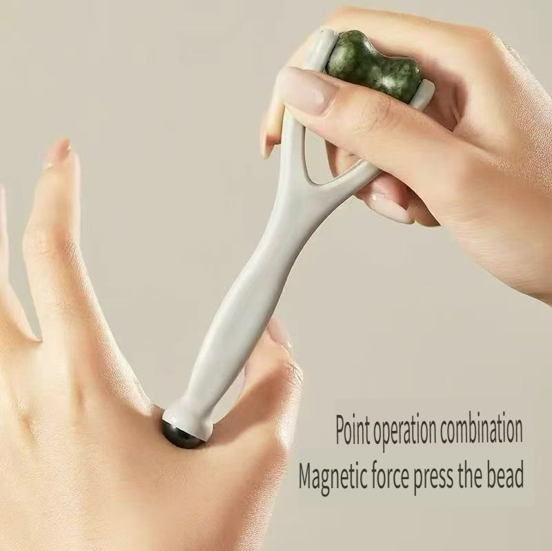1pc Natural Jade Finger Massag - Spa Wellness In review and price
