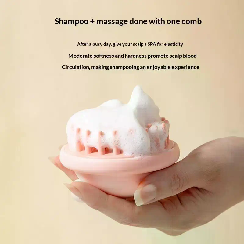 Shampoo Scalp Hair Massager He - Dry Brush Body review and price