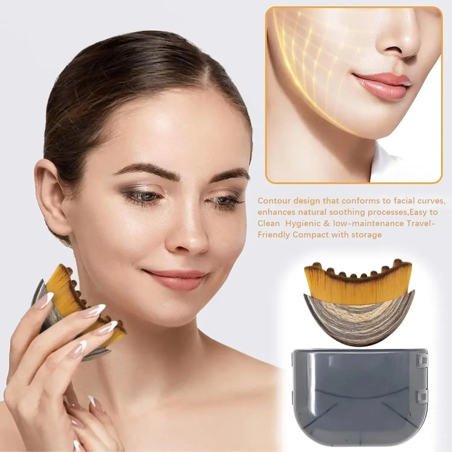 Portable Dry Facial Brush Soft - Dry Brush Body review and price