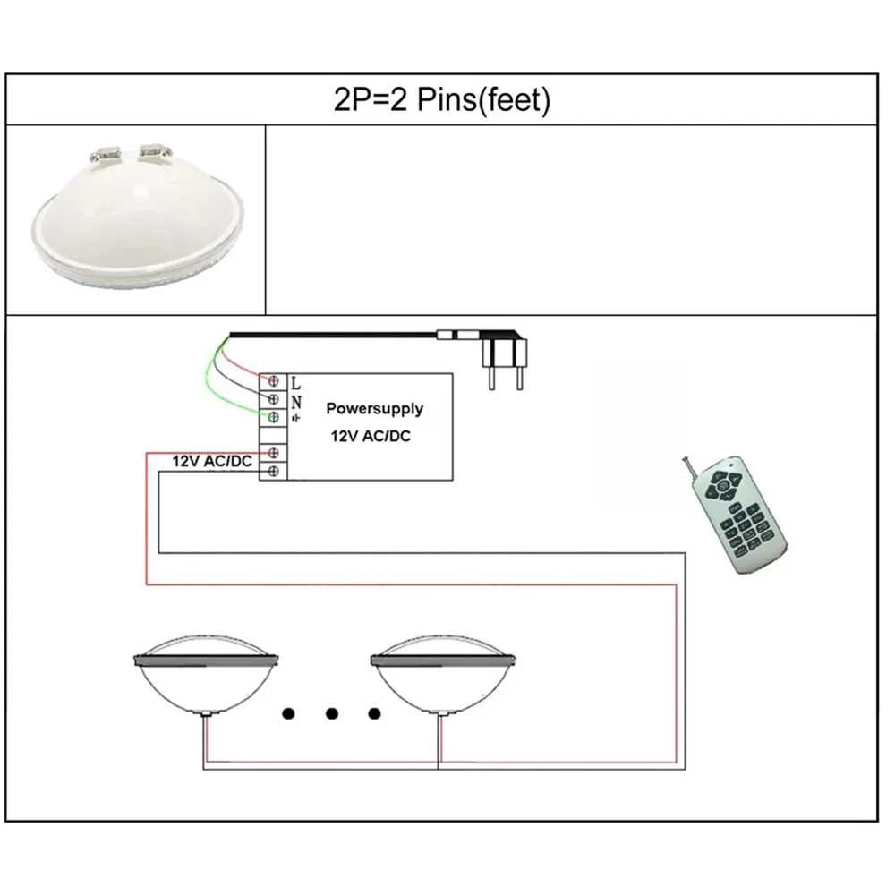 45W 18W RGB LED Underwater Lig - Xy Spa & Wellness George Town Photos review and price