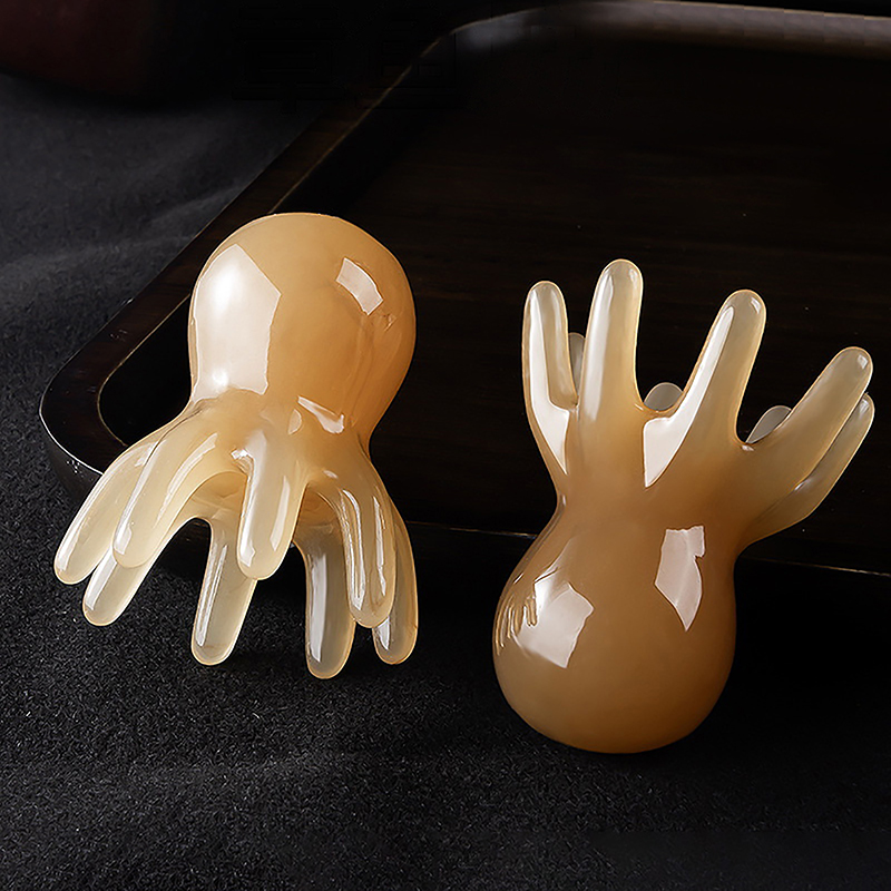 2Pcs Resin Octopus Comb Scalp  - Spa Wellness In review and price